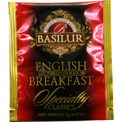 Basilur English Breakfast / Английский завтрак (100 пакетиков по 2 г)