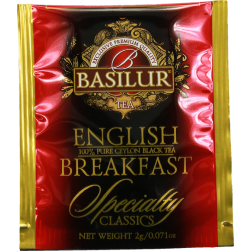 Basilur English Breakfast / Английский завтрак (100 пакетиков по 2 г)