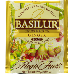 Basilur Ginger / Имбирь (100 пакетиков по 2 г)