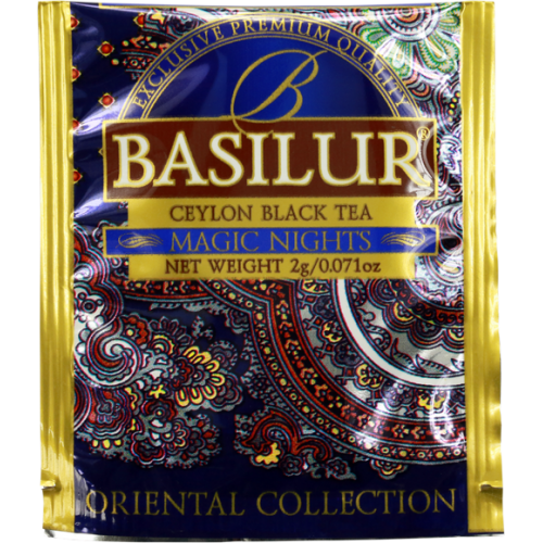 Basilur Magic Nights / Волшебные ночи (100 пакетиков по 2 г)