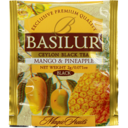 Basilur Mango and Pineapple / Манго и Ананас (100 пакетиков по 2 г)