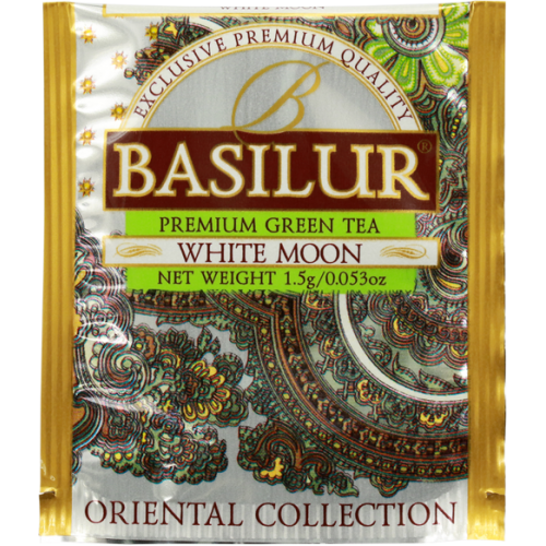 Basilur White Moon / Молочный улун (100 пакетиков по 1,5 г)